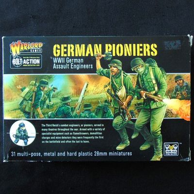 Warlord Games, WW2: German Pioneers/Combat Engineers Warlord Games, WW2: German Pioneers/Combat Engineers