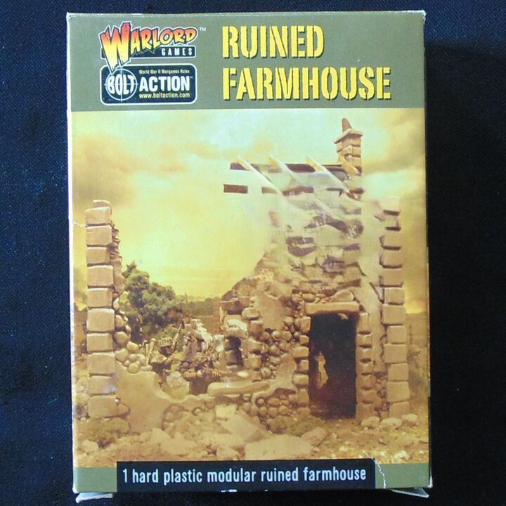 Warlord Games, Buildings & Terrain:WW2 Ruined Farmhouse Warlord Games, Buildings & Terrain:WW2 Ruined Farmhouse