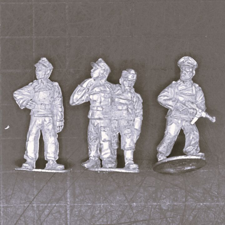Bolt Action Miniatures, WW2: Dismounted German Panzer Crew