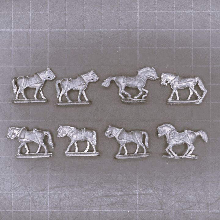 Minifigs, Revolutionary/Napoleonic Wars: Assorted Horses