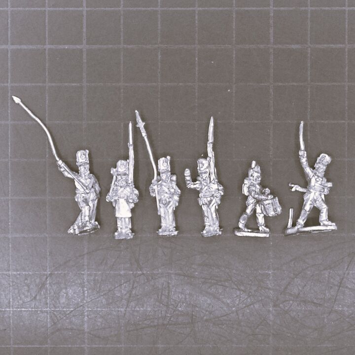 Various Manufacturers, Napoleonic: British Line Infantry Command in Belgic Shakos