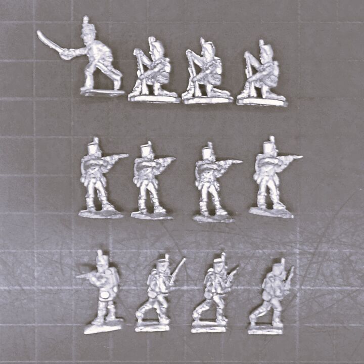 Falcon Figures, Napoleonic: British Riflemen