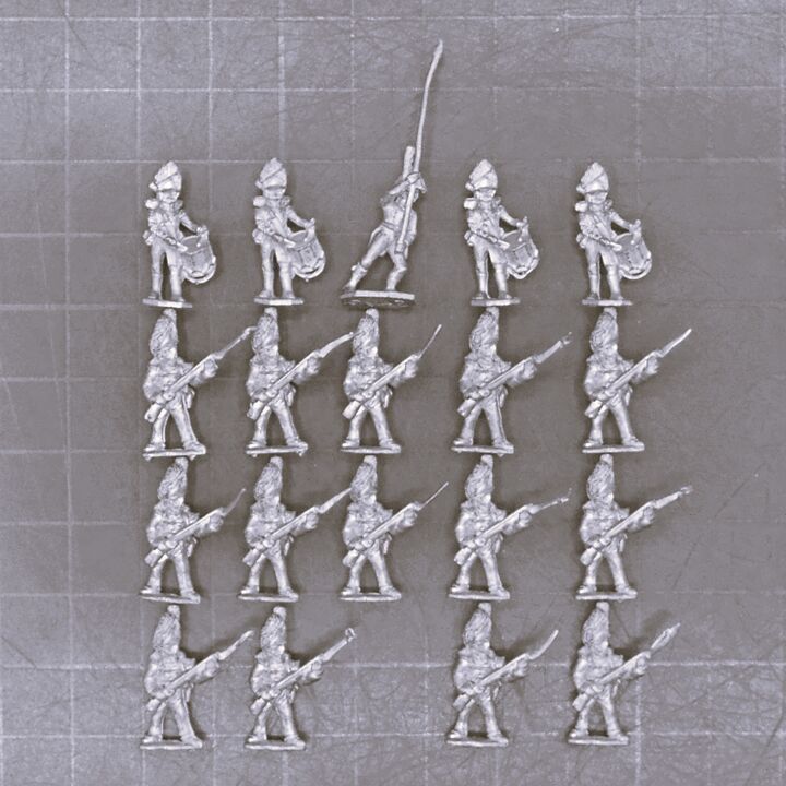 Essex Miniatures, Napoleonic: British Fusiliers in Bearskins