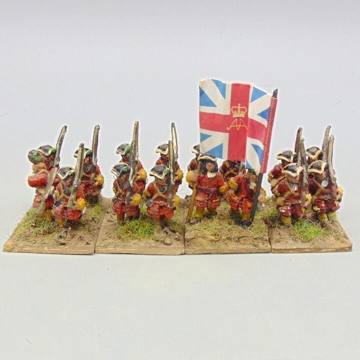 Grade E, Dixon Miniatures - WSS - British Infantry Unit Grade E, Dixon Miniatures - WSS - British Infantry Unit