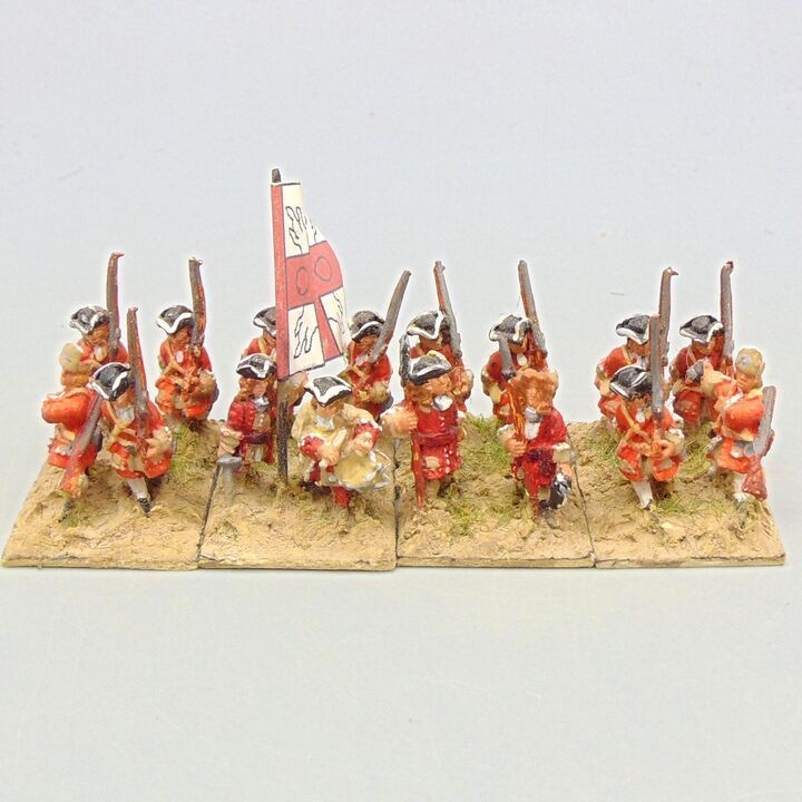 Grade E, Dixon Miniatures - WSS - British Infantry Unit Grade E, Dixon Miniatures - WSS - British Infantry Unit
