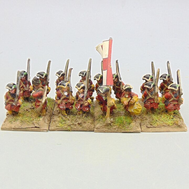Grade E, Dixon Miniatures - WSS - British Infantry Unit Grade E, Dixon Miniatures - WSS - British Infantry Unit