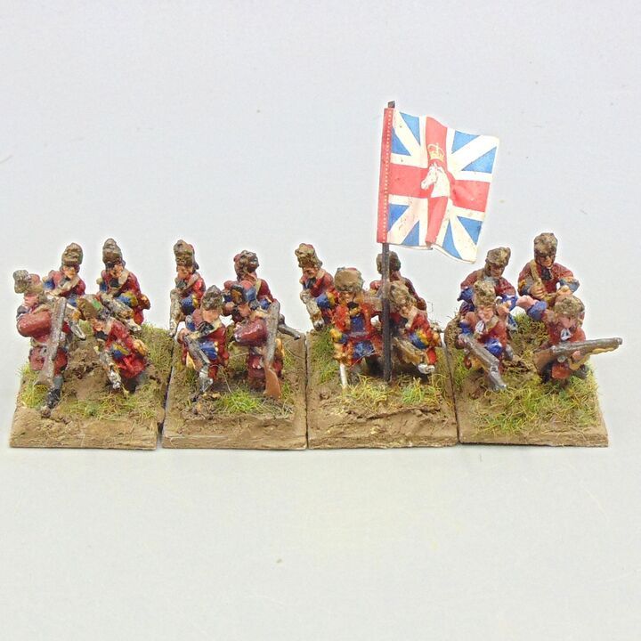 Grade E, Dixon Miniatures - WSS - British Infantry Unit Grade E, Dixon Miniatures - WSS - British Infantry Unit