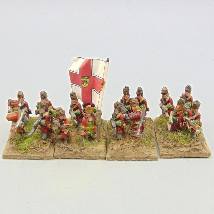 Grade E, Dixon Miniatures - WSS - British Infantry Unit Grade E, Dixon Miniatures - WSS - British Infantry Unit
