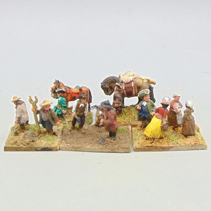 Grade E, Unidentified - C18th - Civilians
