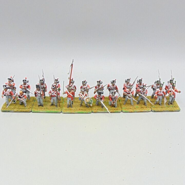 Grade D, Warlord Games: Napoleonic, British Infantry in Belgic Shako