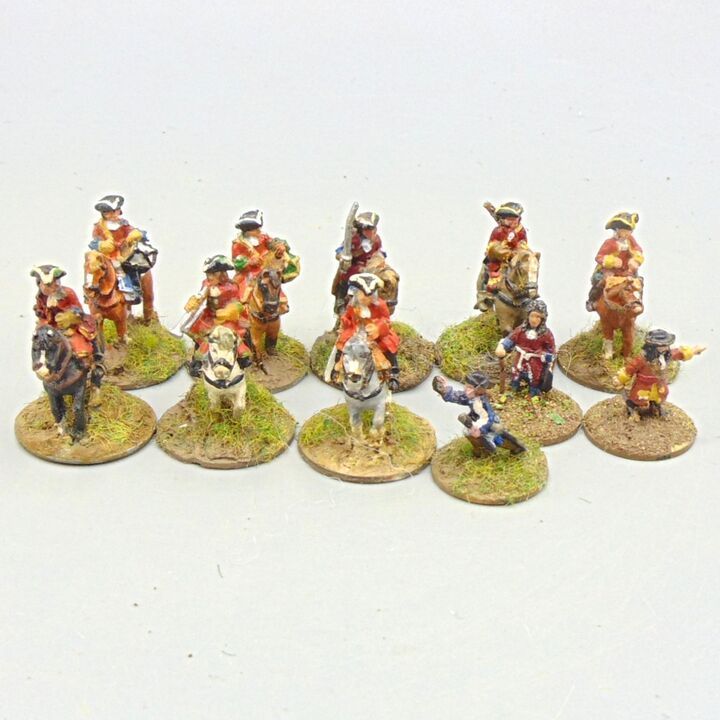 Grade E, Blue Moon Manufacturing/Dixon Miniatures - WSS - Allied Generals, Staff & Mounted Musicians