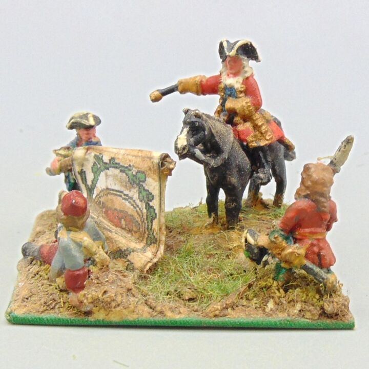 Grade E, Blue Moon Manufacturing/Dixon Miniatures - WSS - Duke of Marlborough Vignette