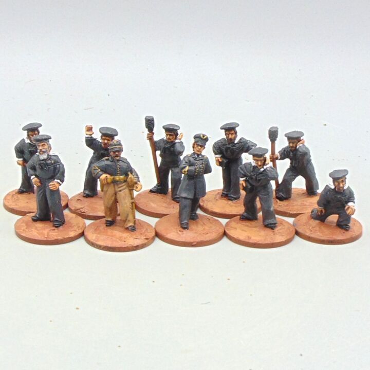 Grade C - Redoubt Enterprises - ACW - Confederate Naval Gun Crews