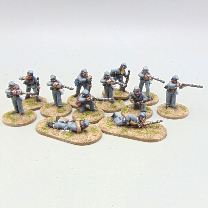 Grade C - Wargames Foundry - ACW - Confederate Infantry, Skirmishing
