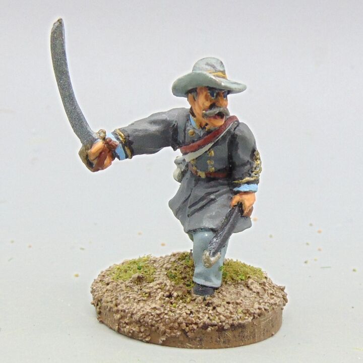 Grade C - Wargames Foundry - ACW - Confederate Infantry Officer