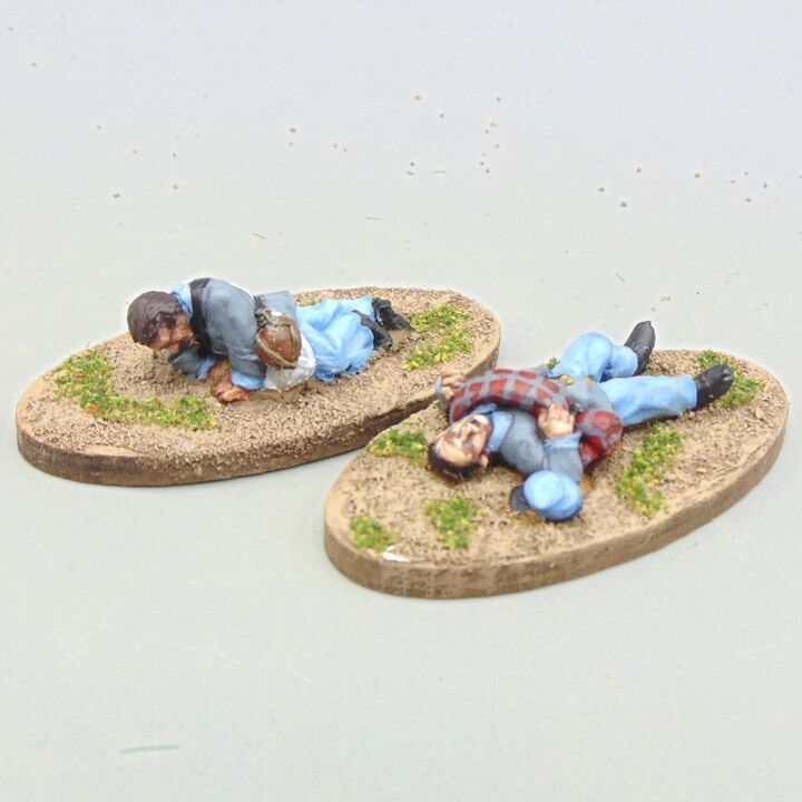 Grade C - Wargames Foundry - ACW - Confederate Infantry Casualties