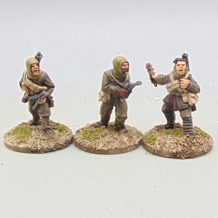 Grade C - Brigade Games Miniatures - WW1 - British Trench Raiders Grade C - Brigade Games Miniatures - WW1 - British Trench Raiders