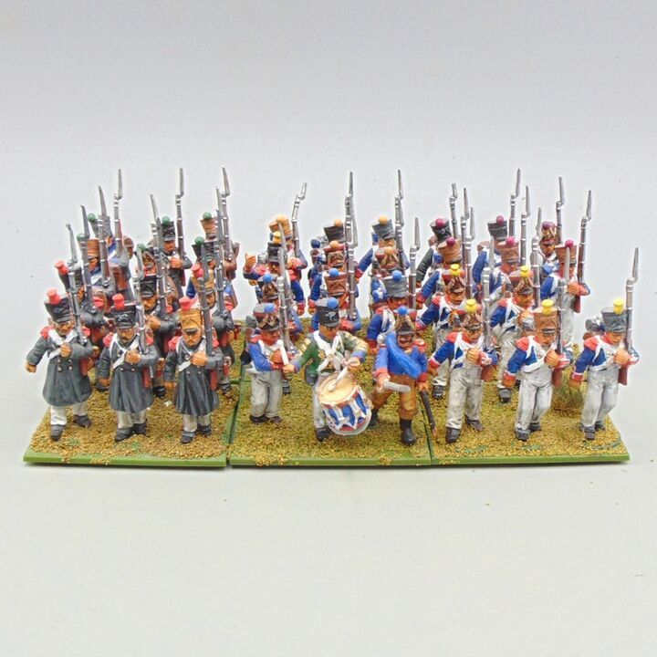Grade D, Perry Miniatures: Napoleonic, French Line Infantry, March Attack