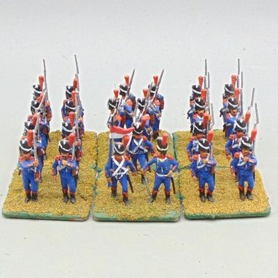 Grade E, Unidentified Manufacturer: Napoleonic, French Combined Legere Carabiniers Unit in Bearskins Grade E, Unidentified Manufacturer: Napoleonic, French Combined Legere Carabiniers Unit in Bearskins