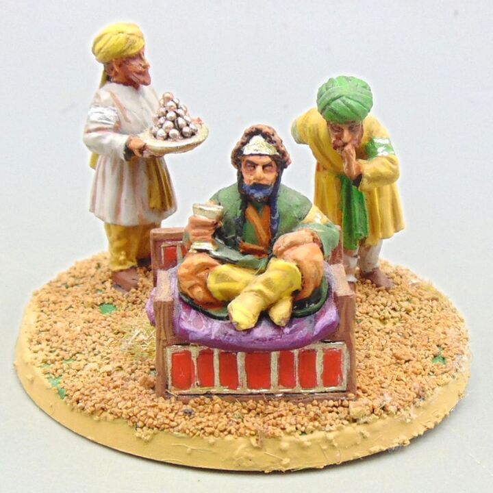 Grade C - Perry Miniatures - Islamic Medieval - Saljuq Emir & Entourage