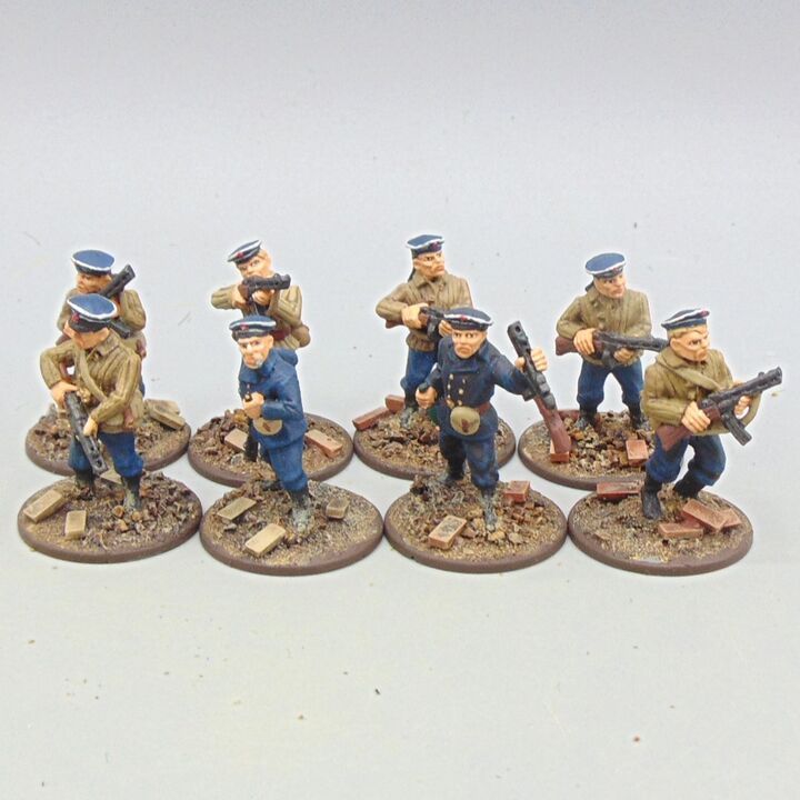 Grade B - Warlord Games - WW2, Eastern Front - Soviet Naval Brigade