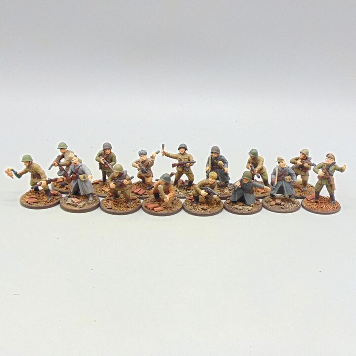 Grade B - Warlord Games - WW2, Eastern Front - Soviet infantry