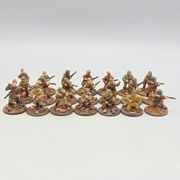 Grade B - Black Tree Design/Warlord Games - WW2, Eastern Front - Soviet infantry Grade B - Black Tree Design/Warlord Games - WW2, Eastern Front - Soviet infantry