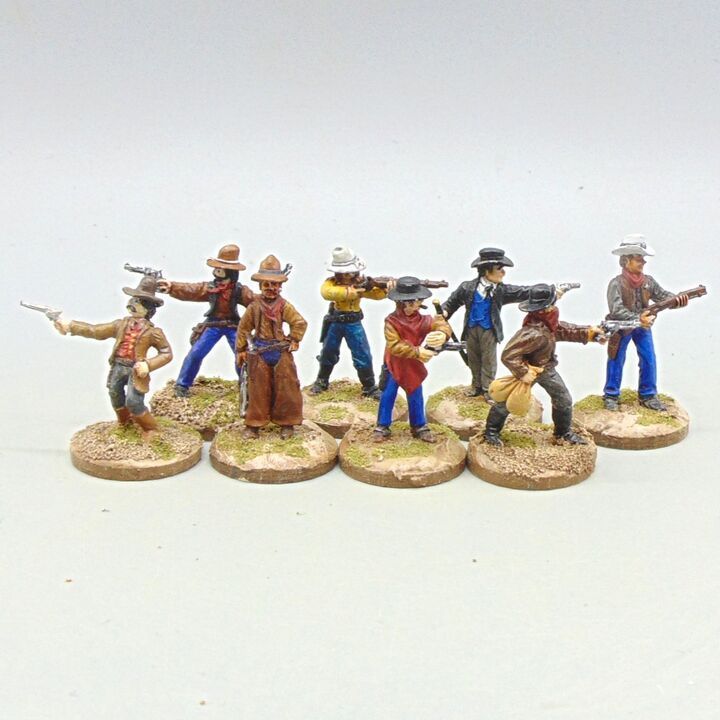 Grade D - Unidentified Manufacturer - Wild West - Characters