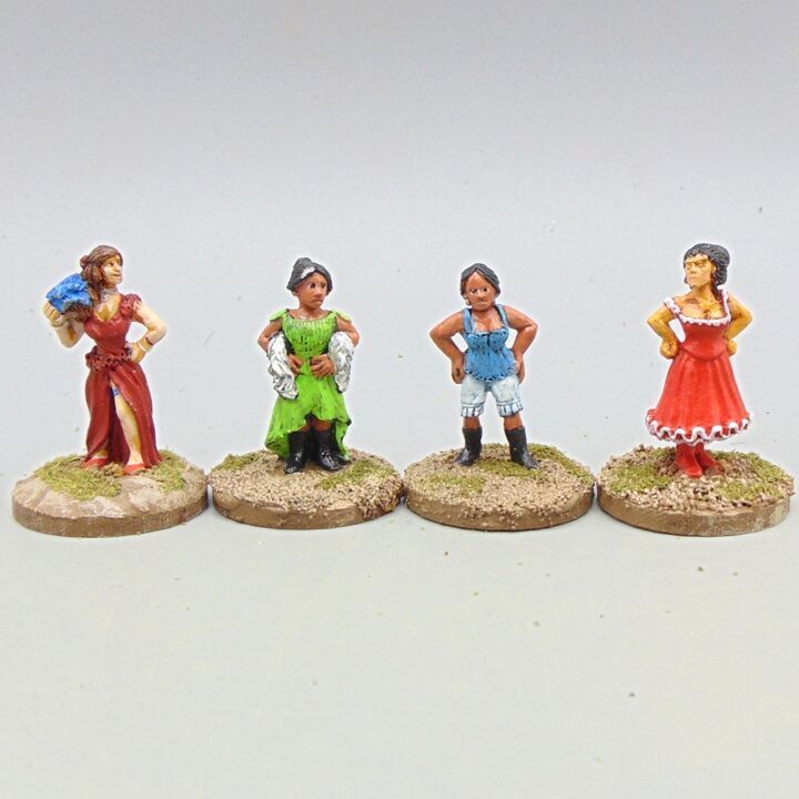 Grade D - Unidentified Manufacturer - Victorian/Wild West - Prostitutes