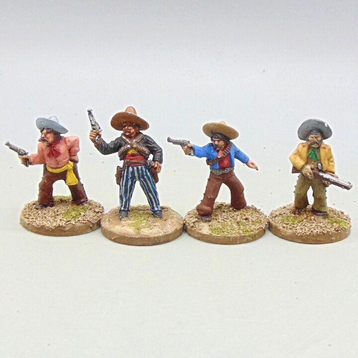 Grade D - Unidentified Manufacturer - Wild West - Mexican Bandits