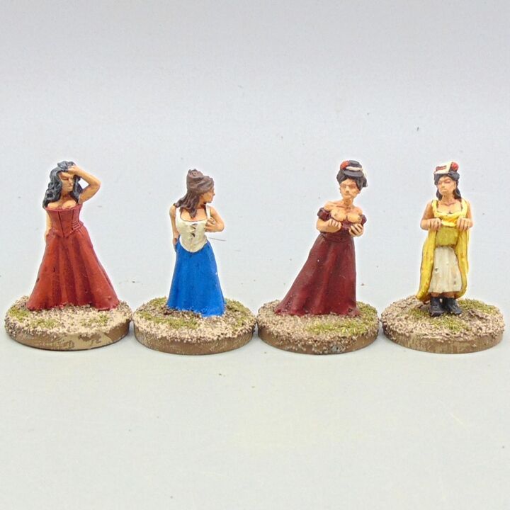 Grade D - Casting Room Miniatures - Victorian - Prostitutes