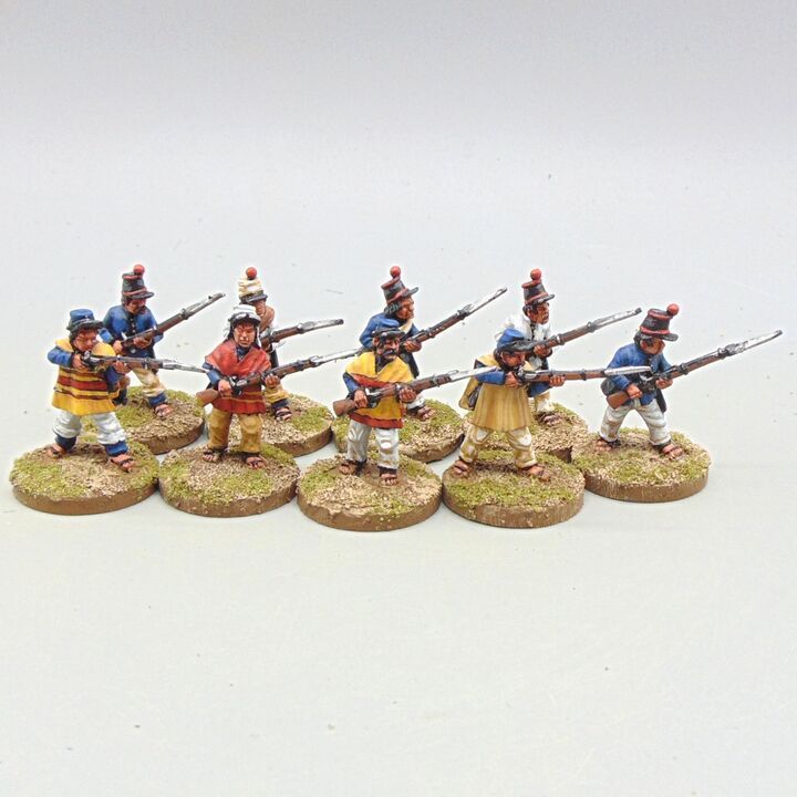Grade C - Wargames Foundry - Wild West - Mexican Soldiers