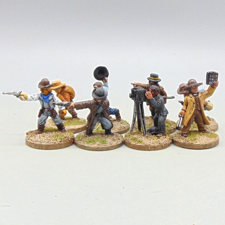 Grade D - Dixon Miniatures - Wild West - Characters