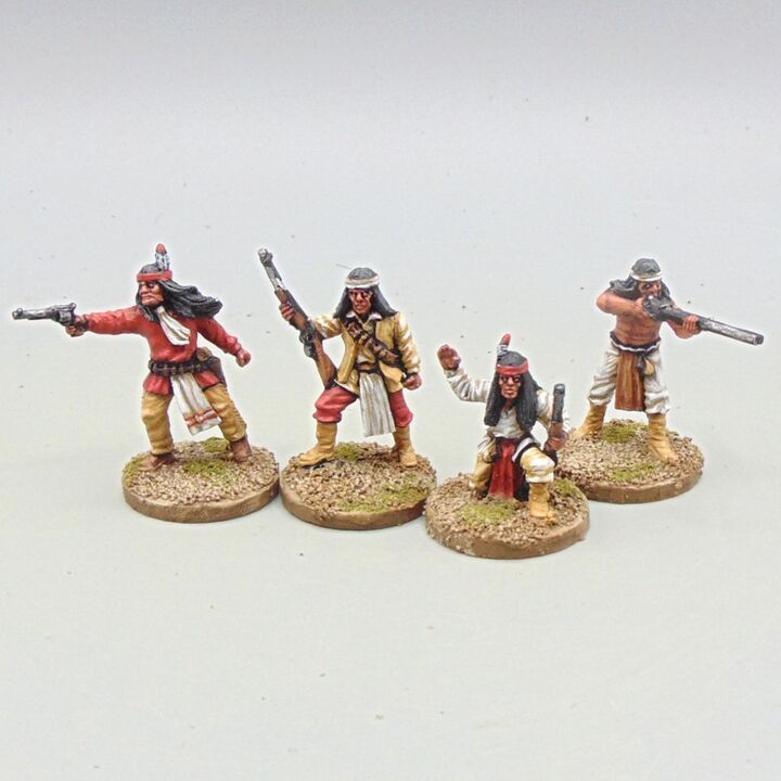 Grade C - Black Scorpion Miniatures - Wild West - Apaches