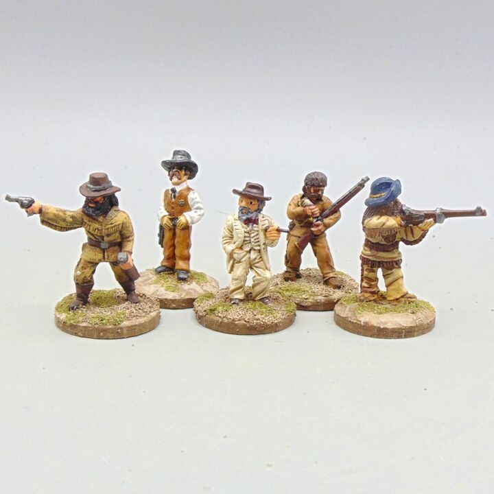 Grade D - Britannia Miniatures - Wild West - Characters