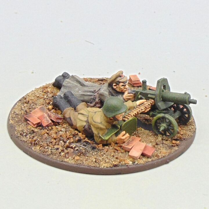 Grade B - Warlord Games - WW2, Eastern Front - Soviet infantry HMG Team Grade B - Warlord Games - WW2, Eastern Front - Soviet infantry HMG Team