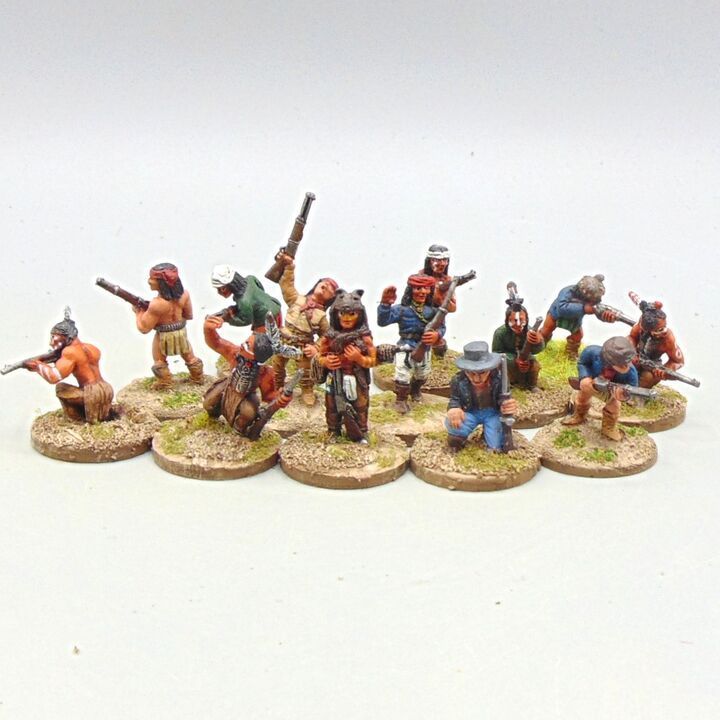 Grade C - Dixon Miniatures - Wild West - Plains Indians