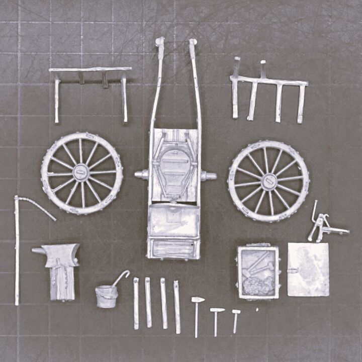 Minden Miniatures/Westphalia Forge, Mid C18th - Field Forge