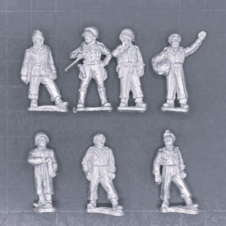 West Wind Productions, WW2: US ETO Generals & Staff West Wind Productions, WW2: US ETO Generals & Staff