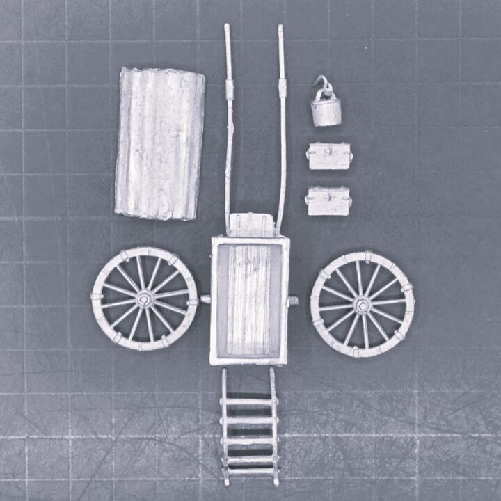 Westphalia Forge, Mid C18th - Covered Supply Cart