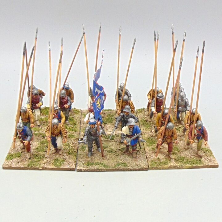 Grade D - Perry Miniatures - WOTR - Burgundian Mercenary Pike Unit Grade D - Perry Miniatures - WOTR - Burgundian Mercenary Pike Unit