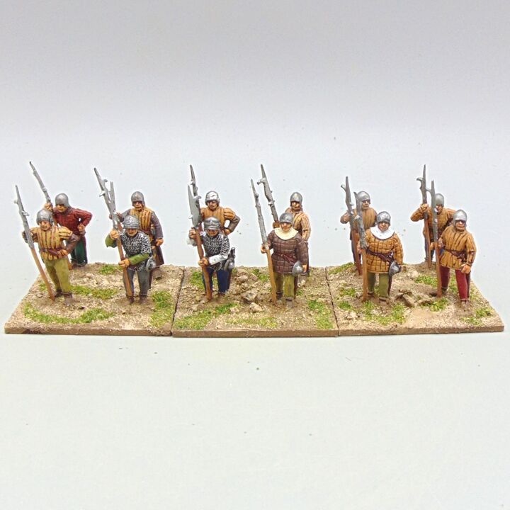 Grade D - Perry Miniatures - WOTR - Levy Billmen Grade D - Perry Miniatures - WOTR - Levy Billmen