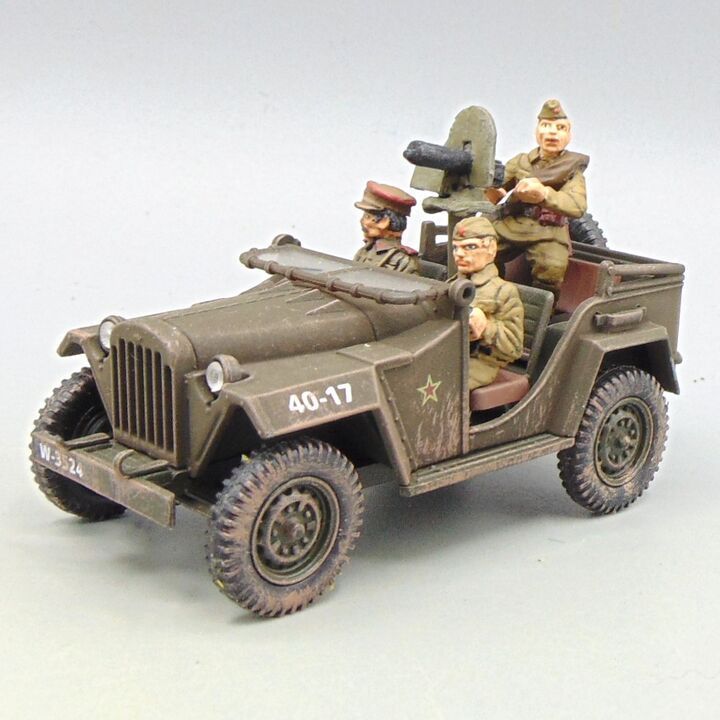 Grade C - Criel Model - WW2, Eastern Front - Soviet Gaz 67 Jeep Grade C - Criel Model - WW2, Eastern Front - Soviet Gaz 67 Jeep