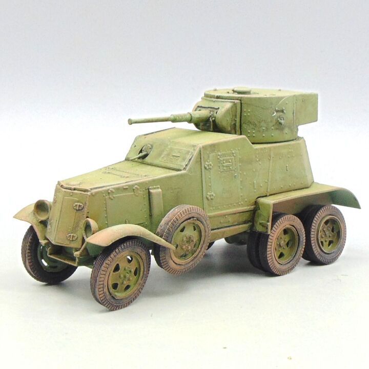Grade C - Unidentified Manufacturer - WW2, Eastern Front - Soviet BA-6 Armoured Car Grade C - Unidentified Manufacturer - WW2, Eastern Front - Soviet BA-6 Armoured Car