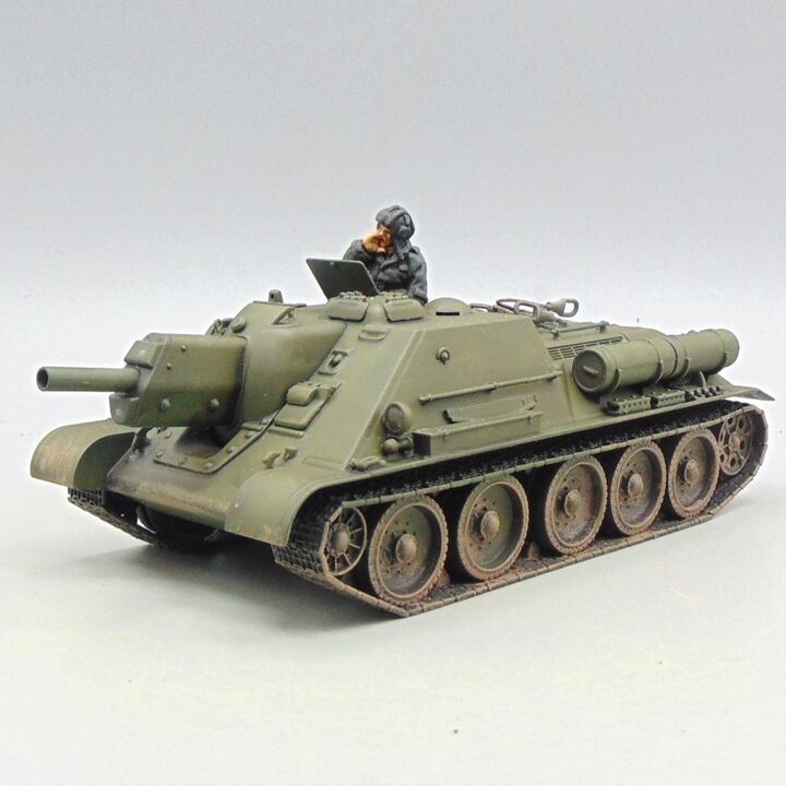 Grade C - Unidentified Manufacturer - WW2, Eastern Front - Soviet SU-122 SPG Grade C - Unidentified Manufacturer - WW2, Eastern Front - Soviet SU-122 SPG
