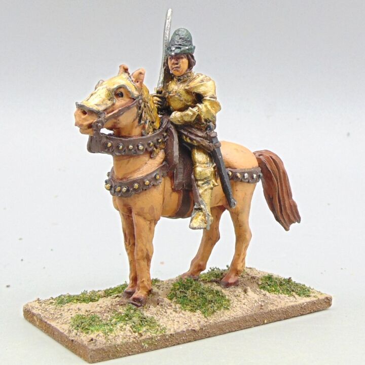 Grade D - Perry Miniatures - WOTR - Mounted Yorkist Command - Edward, Prince of Wales Grade D - Perry Miniatures - WOTR - Mounted Yorkist Command - Edward, Prince of Wales