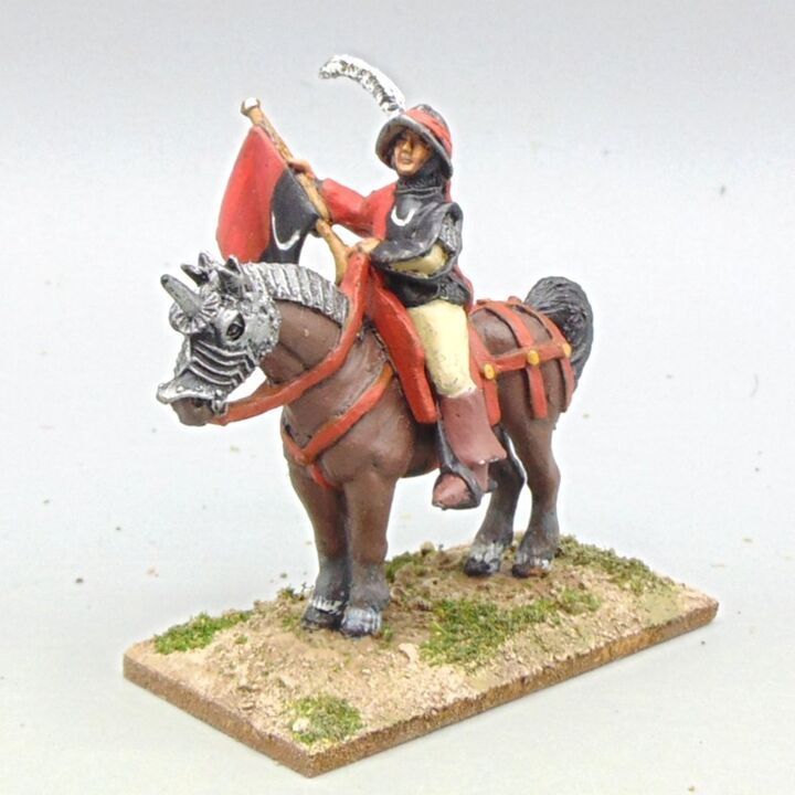 Grade D - Front Rank Miniatures - WOTR - Mounted Lancastrian Herald in the Livery of Earl of Northumberland Grade D - Front Rank Miniatures - WOTR - Mounted Lancastrian Herald in the Livery of Earl of Northumberland