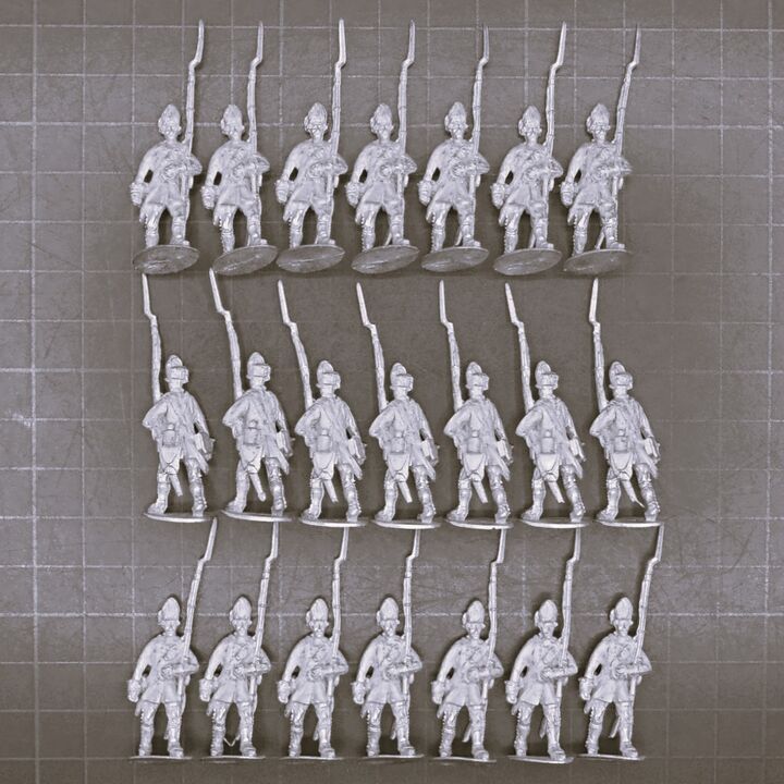 Cranntara Miniatures, Mid C18th - Unidentified Grenadiers Cranntara Miniatures, Mid C18th - Unidentified Grenadiers