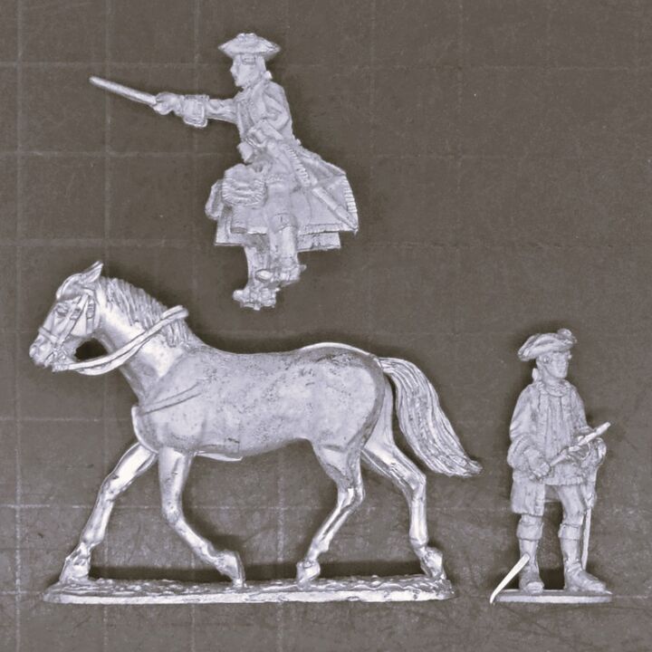 Cranntara Miniatures, FIW - French Commander - General Montcalm Cranntara Miniatures, FIW - French Commander - General Montcalm