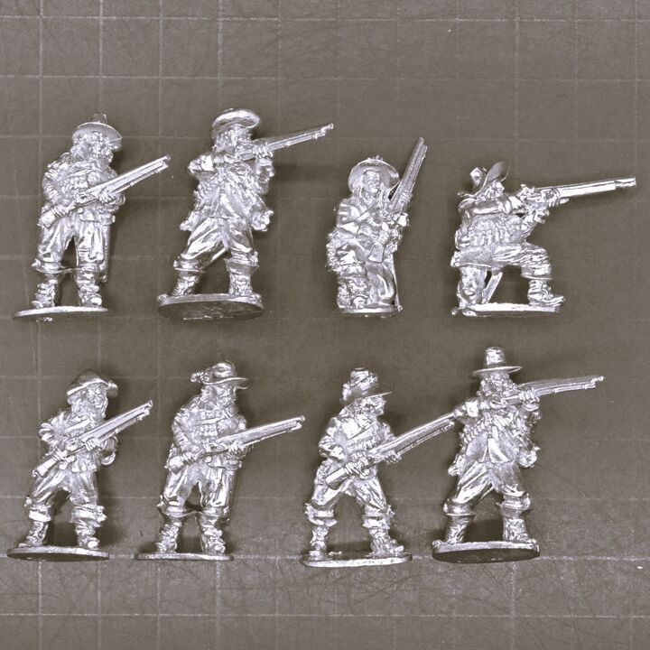 Bicorne Miniatures, ECW: Dismounted Dragoons Bicorne Miniatures, ECW: Dismounted Dragoons